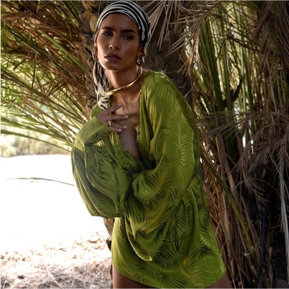 Harlequin Rat and Boa dress